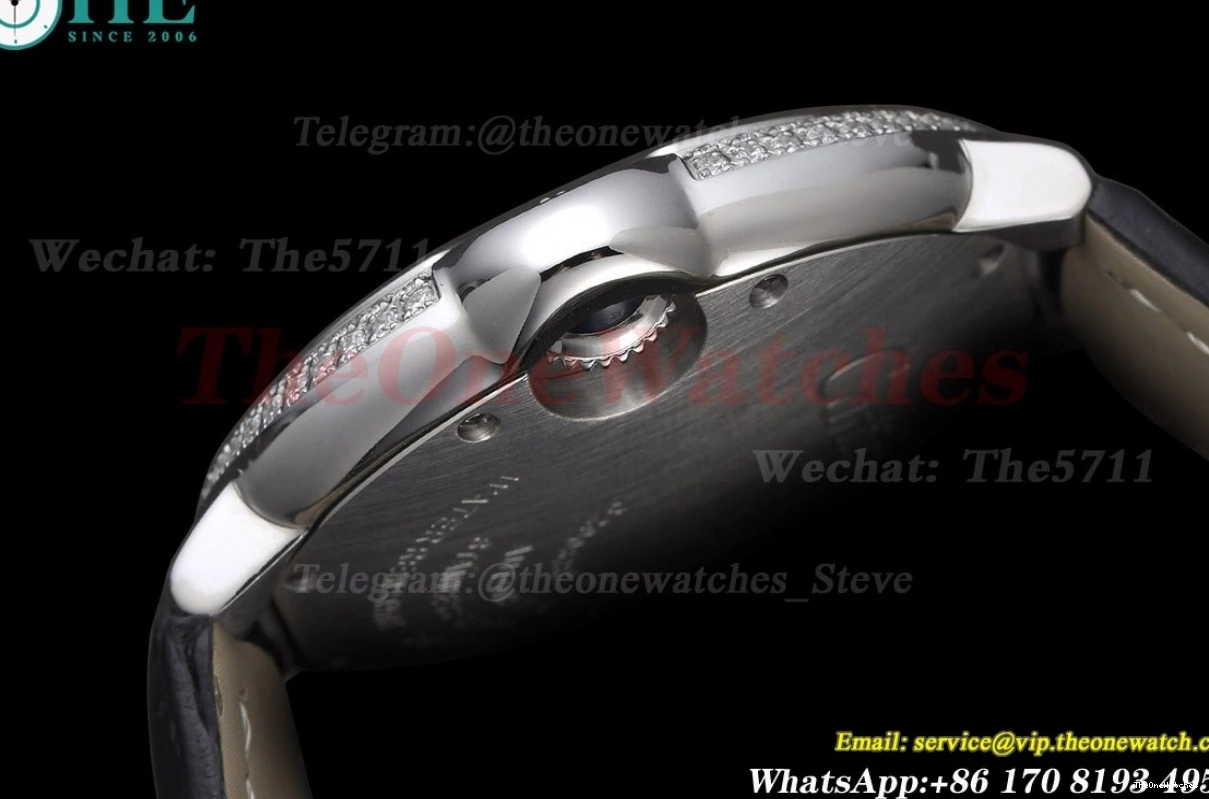 LE Dia Cartier SS NH05 GDF White De Dia 33mm Bleu Ballon 0122